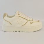 Zapatillas Flywing 5254 Blanco-Dorado