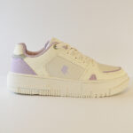 Zapatillas Polo Rayo Blanco/Lila